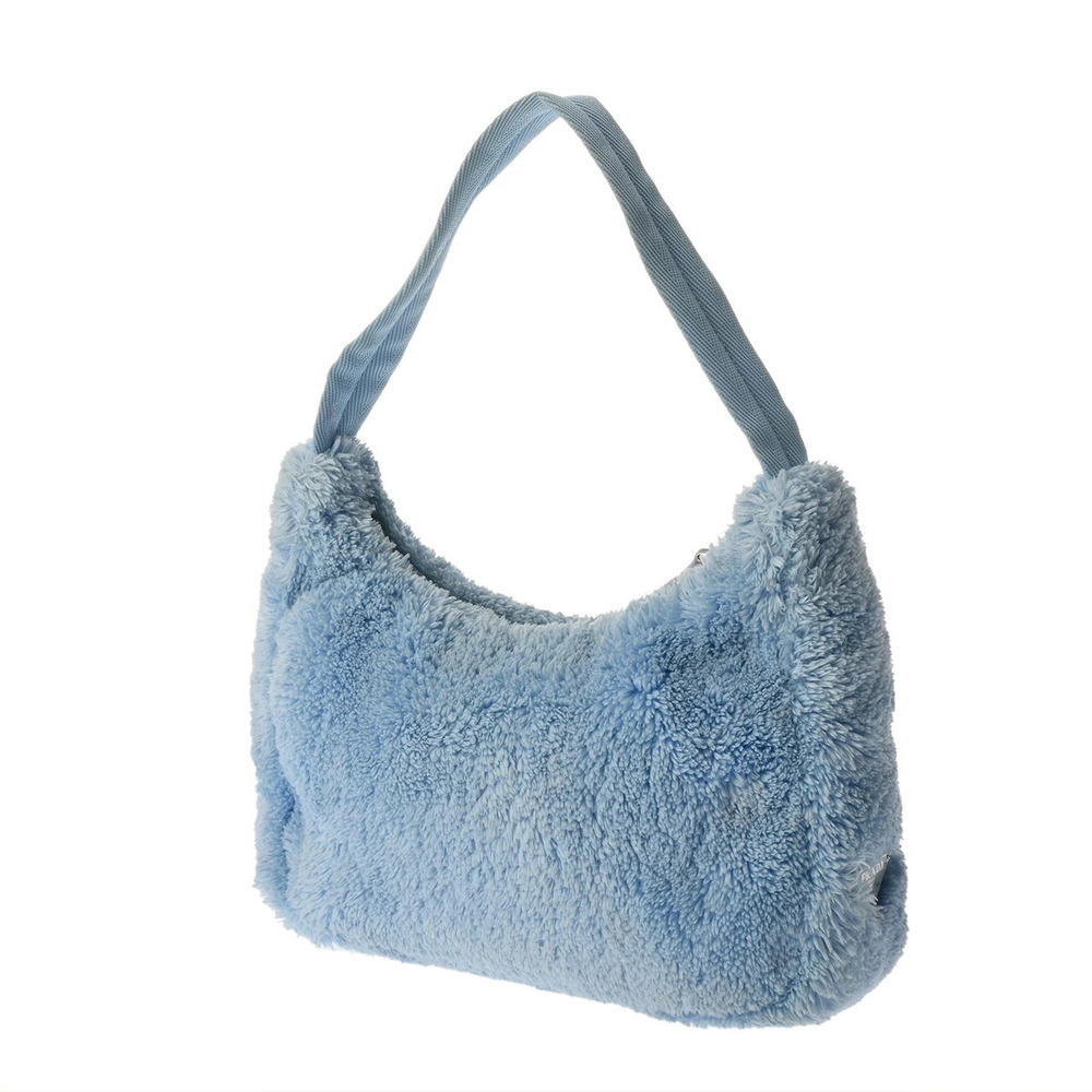 Prada Bag Handbag Edition Blue Terry Re Blue